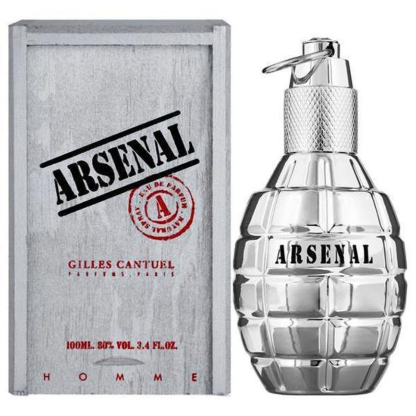 Arsenal Platinum Masculino Eau De Parfum - Gilles Cantuel